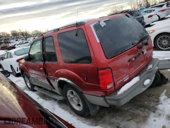 2002 Ford Explorer Sport Value with VIN 1FMYU60E02UC29341, listed as a Copart auction lot 88147345 with 164,167 mi miles and Salvage title. Bid and sale history available at DreamBid. Image 2.