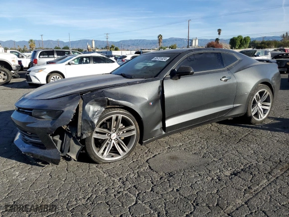 2016 Chevrolet Camaro 2LT with VIN 1G1FD1RS6G0144812, listed as a Copart auction lot 85731024 with 80,044 mi miles and Salvage Title. Bid and sale history available at carsss.com. Image 1.
