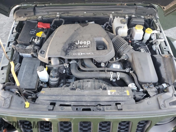 2021 Jeep Gladiator Rubicon with VIN 1C6JJTBM1ML599103, listed as a Copart auction lot 77084134 with 16,031 mi miles and Salvage title. Bid and sale history available at DreamBid. Image 11.