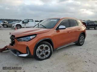 2023 BMW X1 xDrive28i with VIN WBX73EF03P5W27897, listed as a Copart auction lot 50554545 with 19,953 mi miles and Salvage Title. Bid and sale history available at carsss.com. Image 1.