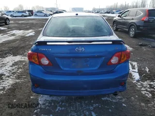 2009 Toyota Corolla with VIN 2T1BU40E29C081148, listed as a Copart auction lot 44716855 with 98,358 mi miles and Salvage Title. Bid and sale history available at carsss.com. Image 6.