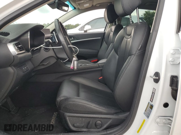 2022 Genesis G70 2.0T with VIN KMTG34TA5NU086926, listed as a Copart auction lot 74188744 with 39,898 mi miles and Salvage Title. Bid and sale history available at DreamBid. Image 7.