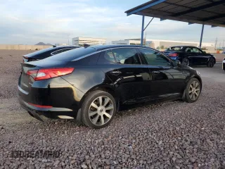 2013 Kia Optima SX with VIN 5XXGR4A60DG135269, listed as a Copart auction lot 52958375 with 179,194 mi miles and Clean Title. Bid and sale history available at carsss.com. Image 3.