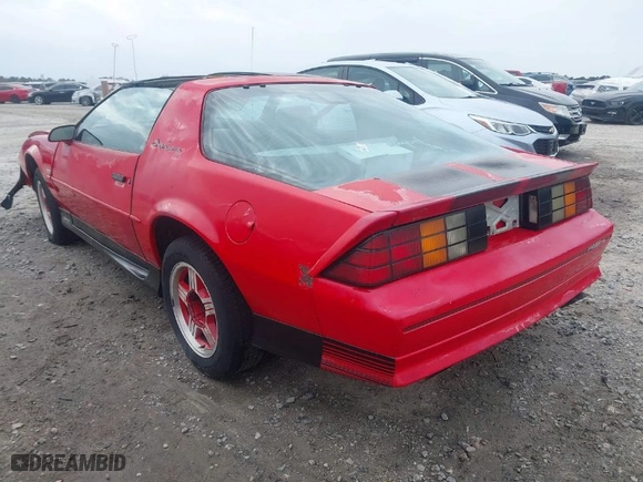 1992 Chevrolet Camaro RS with VIN 1G1FP23E7NL128405, listed as a IAAI auction lot 41730192 with 254,780 mi miles. Bid and sale history available at carsss.com. Image 3.