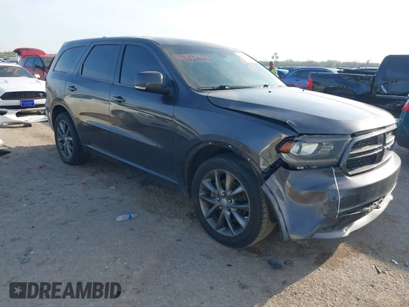2015 Dodge Durango R/T with VIN 1C4SDHCT8FC833943, listed as a IAAI auction lot 41898447 with 209,999 mi miles and . Bid and sale history available at DreamBid. Image 1.