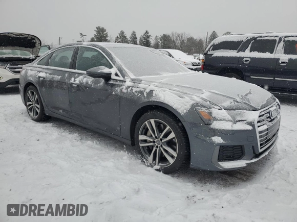 2019 Audi A6 Premium with VIN WAUK2AF26KN129915, listed as a Copart auction lot 87035704 with 31,206 mi miles and Salvage Title. Bid and sale history available at carsss.com. Image 4.