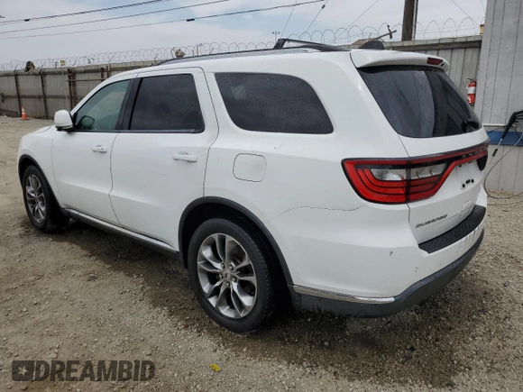 2016 Dodge Durango Limited with VIN 1C4RDHDG5GC476951, listed as a Copart auction lot 58844115 with 115,382 mi miles and Salvage title. Bid and sale history available at DreamBid. Image 2.