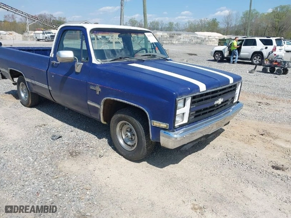 1986 Chevrolet Pickup with VIN 1GCDC14H4GF395709, listed as a IAAI auction lot 42027583 with 13,358 mi miles. Bid and sale history available at carsss.com. Image 1.