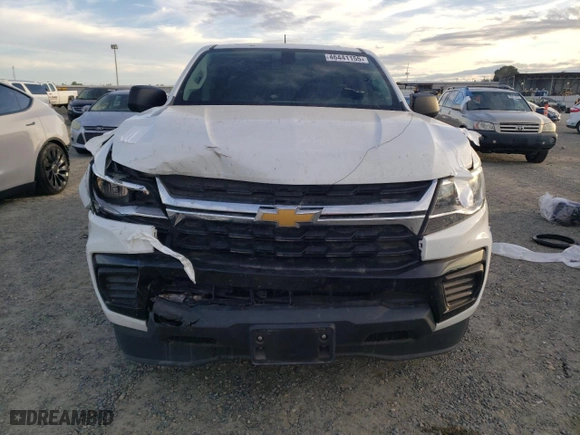 2021 Chevrolet Colorado 2WD Work Truck with VIN 1GCGSBEA0M1274529, listed as a Copart auction lot 46441155 with 30,612 mi miles and Clean Title. Bid and sale history available at carsss.com. Image 5.