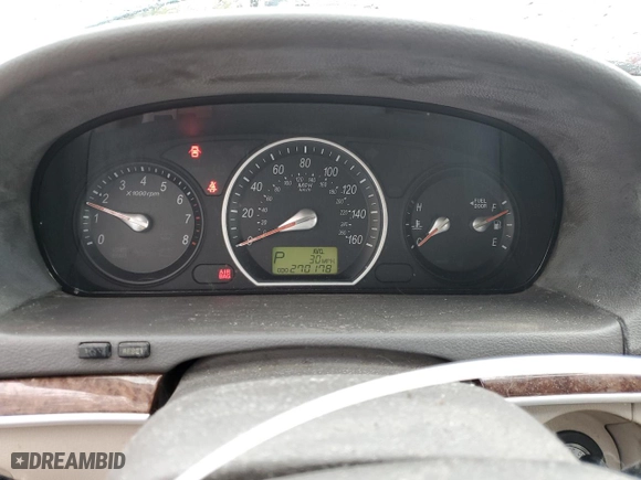 2006 Hyundai Sonata GLS with VIN 5NPEU46F26H022476, listed as a Copart auction lot 52920865 with 270,178 mi miles and Salvage Title. Bid and sale history available at carsss.com. Image 9.