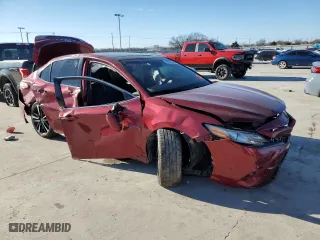 2018 Toyota Camry XSE with VIN 4T1B61HK5JU563649, listed as a Copart auction lot 43592345 with 0 mi miles and Clean Title. Bid and sale history available at carsss.com. Image 4.