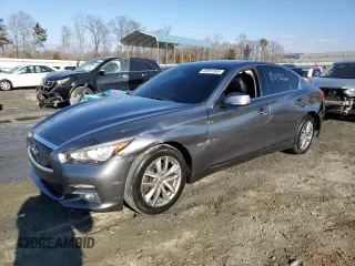 2016 Infiniti Q50 2.0t Premium with VIN JN1CV7AP7GM201662, listed as a Copart auction lot 42091565 with 151,922 mi miles and Salvage Title. Bid and sale history available at carsss.com. Image 1.