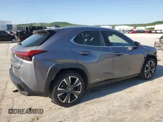 2019 Lexus UX 250h with VIN JTHU9JBH1K2004628, listed as a Copart auction lot 56522165 with 103,168 mi miles and Salvage title. Bid and sale history available at DreamBid. Image 3.