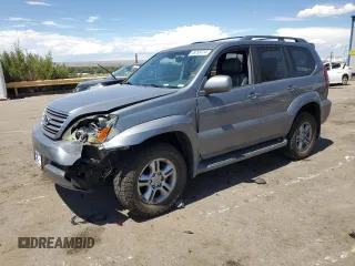 2006 Lexus GX 470 with VIN JTJBT20X960101861, listed as a Copart auction lot 68265414 with 138,512 mi miles and Salvage Title. Bid and sale history available at carsss.com. Image 1.