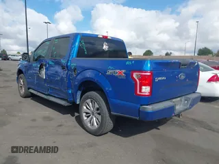 2017 Ford F-150 XL with VIN 1FTEW1EP0HKE52305, listed as a IAAI auction lot 41909730 with 107,277 mi miles. Bid and sale history available at carsss.com. Image 15.