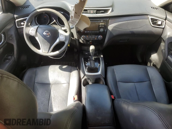 2014 Nissan Rogue SV with VIN 5N1AT2MT7EC859230, listed as a Copart auction lot 52878825 with 183,399 mi miles and Salvage Title. Bid and sale history available at carsss.com. Image 8.