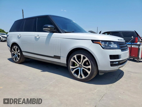 2016 Land Rover Range Rover HSE with VIN SALGS2KF4GA259951, listed as a Copart auction lot 61177005 with 126,560 mi miles and Clean title. Bid and sale history available at DreamBid. Image 4.