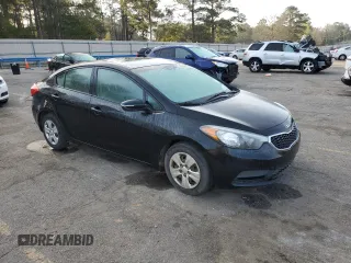 2015 Kia Forte LX with VIN KNAFX4A66F5415574, listed as a Copart auction lot 48356205 with 130,505 mi miles and Salvage Title. Bid and sale history available at carsss.com. Image 4.
