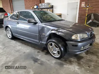 2002 BMW 3 Series 330Ci with VIN WBABN53482JU28205, listed as a Copart auction lot 45199945 with 75,083 mi miles and Salvage Title. Bid and sale history available at carsss.com. Image 4.