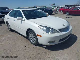 2002 Lexus ES 300 with VIN JTHBF30G120037436, listed as a IAAI auction lot 41866345 with 301,717 mi miles. Bid and sale history available at carsss.com. Image 1.