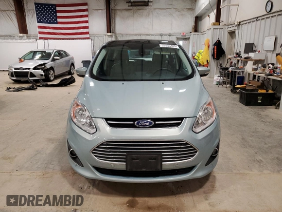 2014 Ford C-Max Energi SEL with VIN 1FADP5CU4EL511196, listed as a Copart auction lot 53900485 with 92,312 mi miles and Clean Title. Bid and sale history available at carsss.com. Image 5.