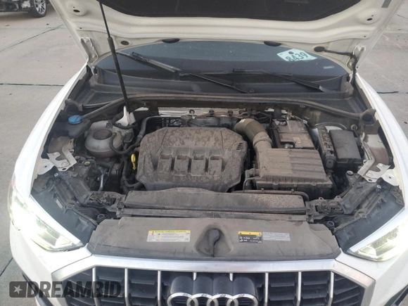 2020 Audi Q3 S line Prestige with VIN WA1FECF35L1035740, listed as a Copart auction lot 77837304 with 119,243 mi miles and Salvage Title. Bid and sale history available at carsss.com. Image 12.
