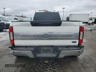 2021 Ford F-350 XL with VIN 1FT8W3DT1MEC35748, listed as a Copart auction lot 85919634 with 79,909 mi miles and Salvage title. Bid and sale history available at DreamBid. Image 6.