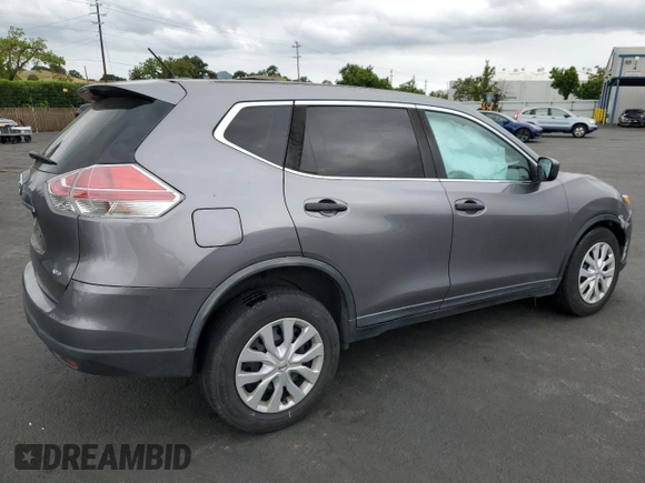 2016 Nissan Rogue SV with VIN KNMAT2MV7GP668330, listed as a Copart auction lot 54624175 with 157,146 mi miles and Salvage Title. Bid and sale history available at carsss.com. Image 3.