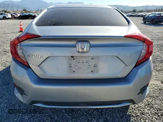 2020 Honda Civic LX with VIN 19XFC2F6XLE205068, listed as a Copart auction lot 46477215 with 58,296 mi miles and Salvage Title. Bid and sale history available at DreamBid. Image 6.