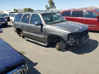 2002 GMC Yukon SLT with VIN 1GKEK13T62J122777, listed as a Copart auction lot 69282264 with 0 mi miles and Salvage Title. Bid and sale history available at carsss.com. Image 4.