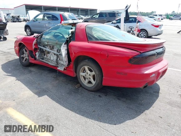 2001 Pontiac Firebird Firebird with VIN 2G2FS22K712100423, listed as a IAAI auction lot 42857189 with 151,004 mi miles and . Bid and sale history available at DreamBid. Image 3.