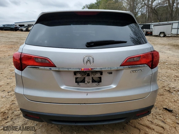 2015 Acura RDX Tech Pkg with VIN 5J8TB3H53FL007493, listed as a Copart auction lot 50200275 with 0 mi miles and Salvage Title. Bid and sale history available at carsss.com. Image 6.