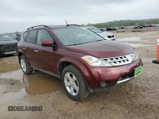 2007 Nissan Murano SL with VIN JN8AZ08W67W647145, listed as a Copart auction lot 54772775 with Not Provided miles and Clean Title. Bid and sale history available at carsss.com. Image 4.