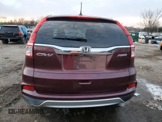 2015 Honda CR-V EX-L with VIN 2HKRM4H73FH627484, listed as a Copart auction lot 85964404 with 105,065 mi miles and Salvage Title. Bid and sale history available at carsss.com. Image 6.