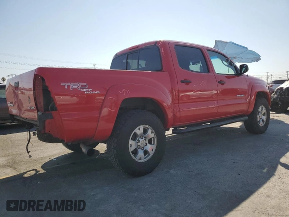 2007 Toyota Tacoma with VIN 3TMLU42N87M009330, listed as a Copart auction lot 62818735 with 152,400 mi miles and Salvage title. Bid and sale history available at DreamBid. Image 3.