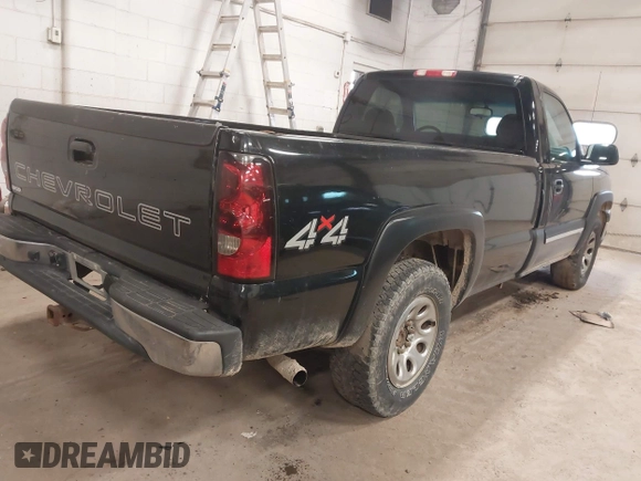 2006 Chevrolet Silverado 1500 Work Truck with VIN 3GCEK14X46G259141, listed as a IAAI auction lot 41937158 with 192,018 mi miles. Bid and sale history available at carsss.com. Image 4.