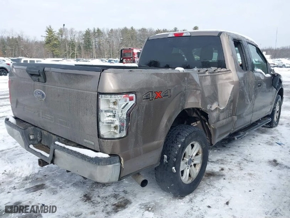 2018 Ford F-150 XL with VIN 1FTFX1EGXJKC36310, listed as a IAAI auction lot 41475018 with 116,662 mi miles. Bid and sale history available at carsss.com. Image 4.