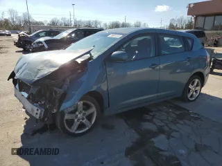 2009 Pontiac Vibe w/1SB with VIN 5Y2SP67059Z421718, listed as a Copart auction lot 79899124 with 190,046 mi miles and Salvage Title. Bid and sale history available at carsss.com. Image 1.