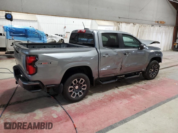 2024 Chevrolet Colorado 4WD LT z VIN 1GCPTCEK6R1163535, wystawiony jako Copart lot #57912345 z przebiegiem 3 718 mil mil oraz Szkoda całkowita • Salvage title. Historia ofert i sprzedaży dostępna na DreamBid. Obrazek 3.