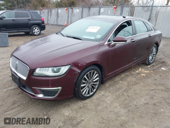 2017 Lincoln MKZ Select with VIN 3LN6L5C93HR600656, listed as a IAAI auction lot 41481241 with 73,305 mi miles. Bid and sale history available at carsss.com. Image 22.