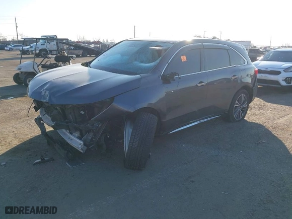 2017 Acura MDX w/Technology Pkg with VIN 5FRYD4H58HB042250, listed as a IAAI auction lot 41382885 with 111,990 mi miles. Bid and sale history available at carsss.com. Image 2.