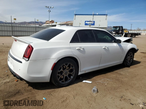 2015 Chrysler 300 with VIN 2C3CCAGG3FH908903, listed as a Copart auction lot 48809095 with 109,850 mi miles and Salvage Title. Bid and sale history available at carsss.com. Image 3.