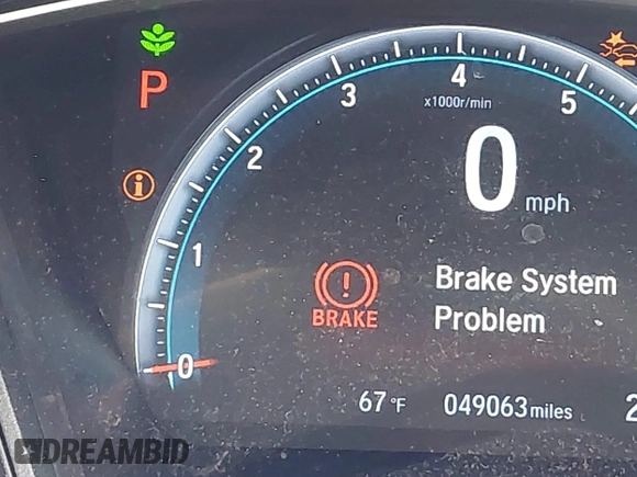 2020 Honda Civic LX with VIN 2HGFC2F65LH544133, listed as a IAAI auction lot 42148441 with 49,063 mi miles and . Bid and sale history available at DreamBid. Image 7.