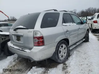 2005 Acura MDX Touring with VIN 2HNYD18665H540018, listed as a Copart auction lot 88942935 with 0 mi miles and Salvage Title. Bid and sale history available at carsss.com. Image 3.