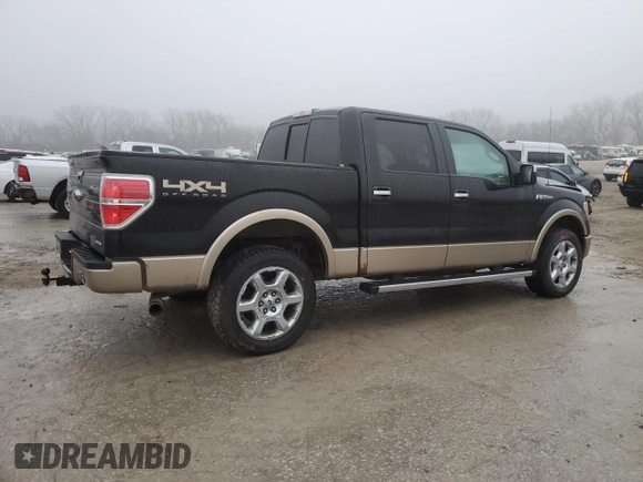 2013 Ford F-150 XL with VIN 1FTFW1EF2DKE23619, listed as a Copart auction lot 86343374 with 167,956 mi miles and Salvage Title. Bid and sale history available at carsss.com. Image 3.