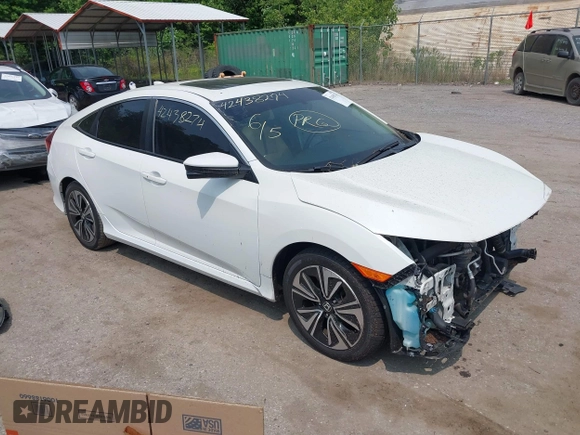 2016 Honda Civic EX-L z VIN 2HGFC1F79GH637326, wystawiony jako IAAI lot #42438274 z przebiegiem 215 846 mil mil oraz . Historia ofert i sprzedaży dostępna na DreamBid. Obrazek 1.