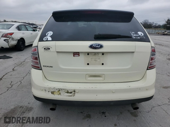 2008 Ford Edge SE with VIN 2FMDK36C68BB46438, listed as a Copart auction lot 51359205 with 169,335 mi miles and Salvage Title. Bid and sale history available at carsss.com. Image 6.