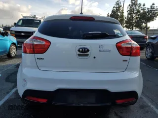 2015 Kia Rio LX with VIN KNADM5A39F6460207, listed as a Copart auction lot 44464245 with 106,792 mi miles and Salvage Title. Bid and sale history available at carsss.com. Image 6.