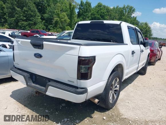 2019 Ford F-150 XL with VIN 1FTEW1CP7KKE29338, listed as a IAAI auction lot 42256391 with Not provided miles and . Bid and sale history available at DreamBid. Image 4.