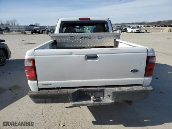 2002 Ford Ranger XL with VIN 1FTYR10D42TA78431, listed as a Copart auction lot 42124085 with 243,258 mi miles and Salvage Title. Bid and sale history available at carsss.com. Image 6.